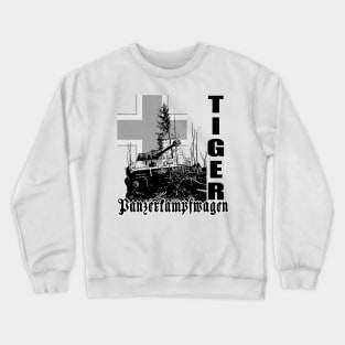 tiger tank Panzerkampfwagen Crewneck Sweatshirt